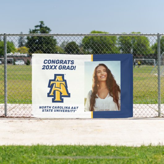 North Carolina A&T Staat University | Ein Logo Banner (InSitu)