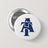 North Carolina A&T Staat University | Ein Logo Button (Vorne & Hinten)