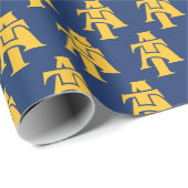 North Carolina A&T Staat University | Ein Logo Geschenkpapier (Rolleneckpunkt)
