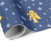 North Carolina A&T Staat University | Ein Logo Geschenkpapier (Rolleneckpunkt)