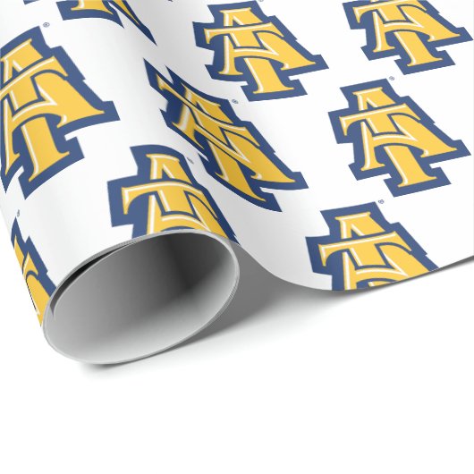 North Carolina A&T Staat University | Ein Logo Geschenkpapier (Rolleneckpunkt)