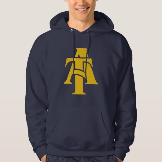 North Carolina A&T Staat University | Ein Logo Hoodie (Vorderseite)