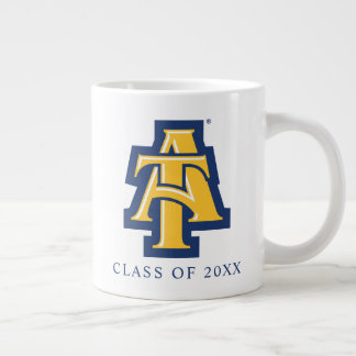 North Carolina A&T Staat University | Ein Logo Jumbo-Tasse