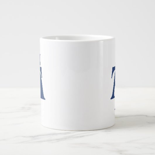 North Carolina A&T Staat University | Ein Logo Jumbo-Tasse (Vorderseite)