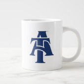 North Carolina A&T Staat University | Ein Logo Jumbo-Tasse (Rechts)