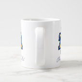 North Carolina A&T Staat University | Ein Logo Jumbo-Tasse (Rückseite)