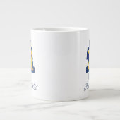 North Carolina A&T Staat University | Ein Logo Jumbo-Tasse (Vorderseite)
