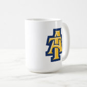 North Carolina A&T Staat University | Ein Logo Kaffeetasse (VorderseiteRechts)