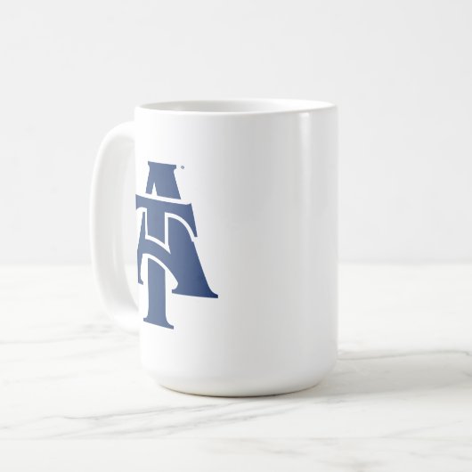 North Carolina A&T Staat University | Ein Logo Kaffeetasse (Vorderseite Links)