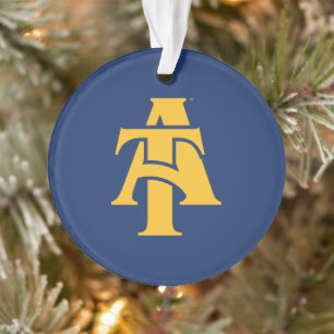 North Carolina A&T Staat University   Ein Logo Ornament