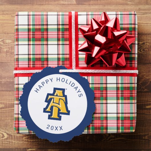 North Carolina A&T Staat University | Ein Logo Ornament Karte (Insitu (Geschenk))