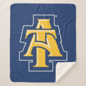 North Carolina A&T Staat University | Ein Logo Sherpadecke (Vorderseite)