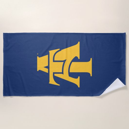 North Carolina A&T Staat University | Ein Logo Strandtuch (Vorderseite)