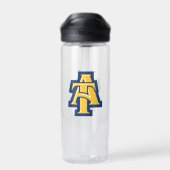 North Carolina A&T Staat University | Ein Logo Trinkflasche (Rückseite)