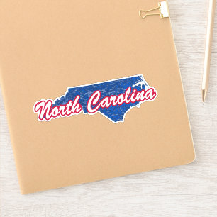 North Carolina Aufkleber