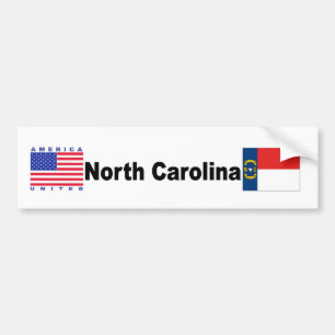 North Carolina Autoaufkleber
