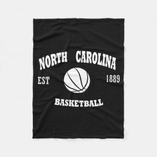 North Carolina Basketball Retro T-Shirt Fleecedecke