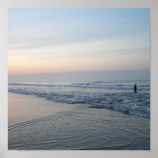 North Carolina Beach Sunrise Poster (Vorne)