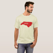 North Carolina Belong Staat Map T-Shirt (Vorne ganz)