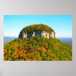 North Carolina Berglandschaft Poster