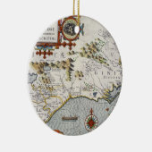 North Carolina, betitelt 'Virginiae Einzelteil und Keramikornament (Rechts)