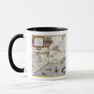 North Carolina, betitelt 'Virginiae Einzelteil und Tasse