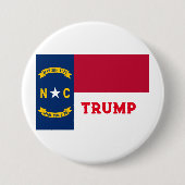 NORTH CAROLINA BUTTON (Vorderseite)