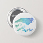 North Carolina Button (Vorne & Hinten)
