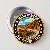 North Carolina Button (Vorne & Hinten)