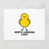 North Carolina Chick Postkarte (Vorderseite)