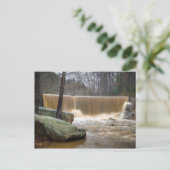 North Carolina Dam übertreiben Postkarte (Stehend Vorderseite)