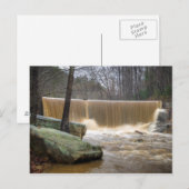 North Carolina Dam übertreiben Postkarte (Vorne/Hinten)