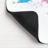 North Carolina der Aquarell-Karten-| Mousepad (Ecke)