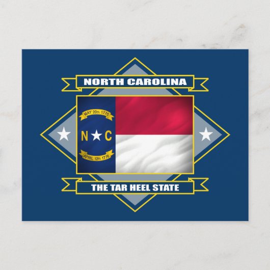 North Carolina Diamond Postkarte (Vorderseite)