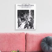 North Carolina, die politische Kampagne Leinwanddruck (Insitu (Wohnzimmer))