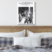 North Carolina, die politische Kampagne Leinwanddruck (Insitu (Schlafzimmer))