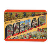 North Carolina, Durham Magnet (Horizontal)