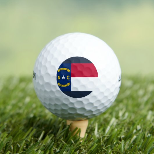 NORTH CAROLINA FLAG GOLFBALL (Insitu T-Shirt)