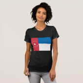 North Carolina-Flagge (1861-1885) T-Shirt (Vorne ganz)