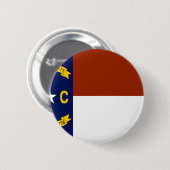 North Carolina-Flagge Button (Vorne & Hinten)