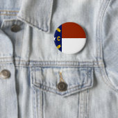 North Carolina-Flagge Button (Beispiel)