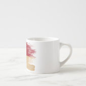 North Carolina-Flagge Espressotasse (Rechts)