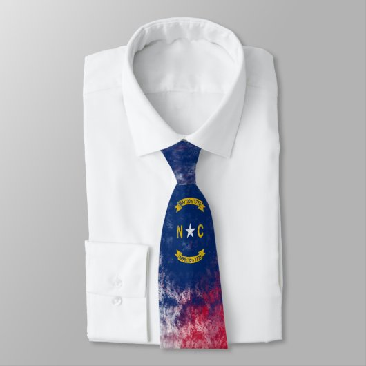 North Carolina-Flagge Krawatte (Gebunden)