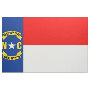 NORTH CAROLINA Flagge - Stoff