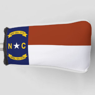 North Carolina-Flaggen-Golf-Kopf-Abdeckung Golf Headcover