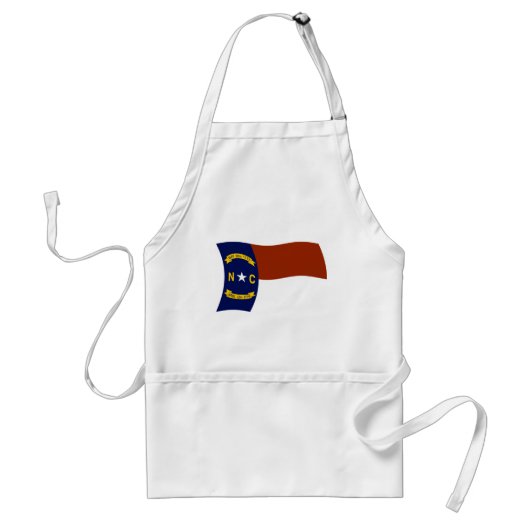 North Carolina-Flaggen-Schürze Schürze (Vorne)