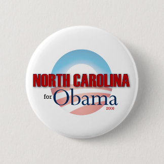 NORTH CAROLINA für Obama Button
