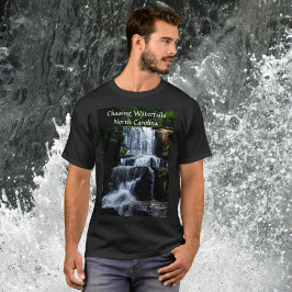 North Carolina Gebirge Gejagte Wasserfälle T-Shirt