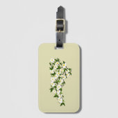 North Carolina Gepäcktag Gepäckanhänger (Vorderseite Vertikal)