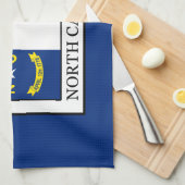 North Carolina Geschirrtuch (Viertel Falte)